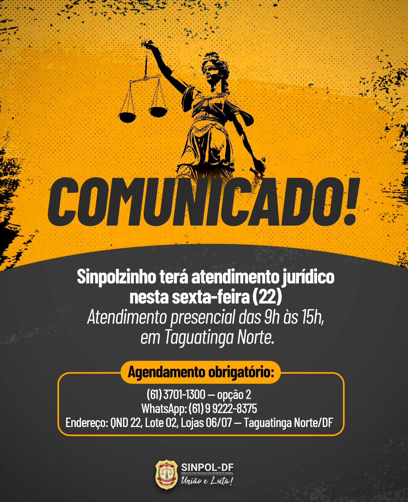 Agende seu atendimento!