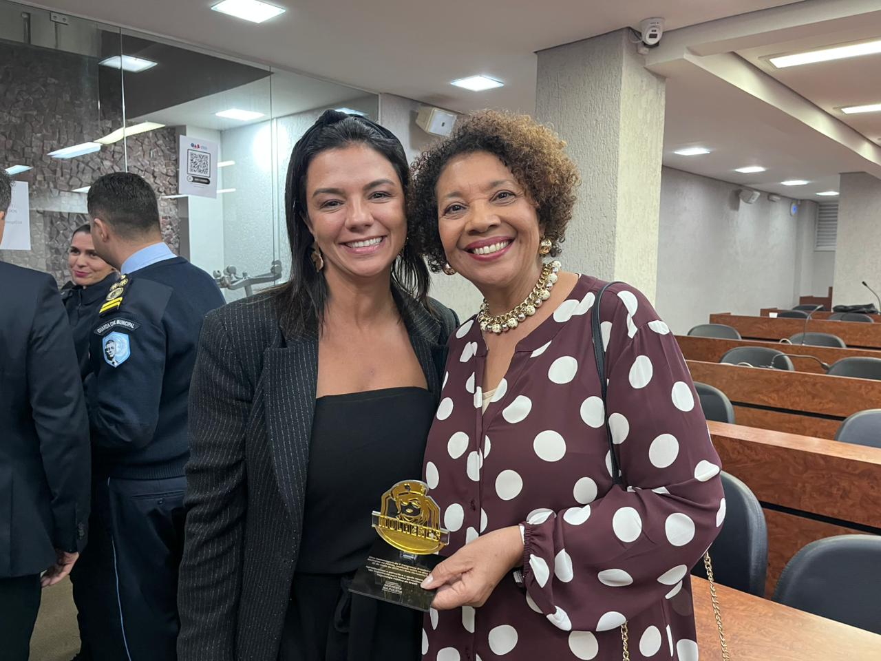 Em sua fala, Luana defendeu que o protagonismo feminino precisa ocupar o centro das decisões institucionais do setor.