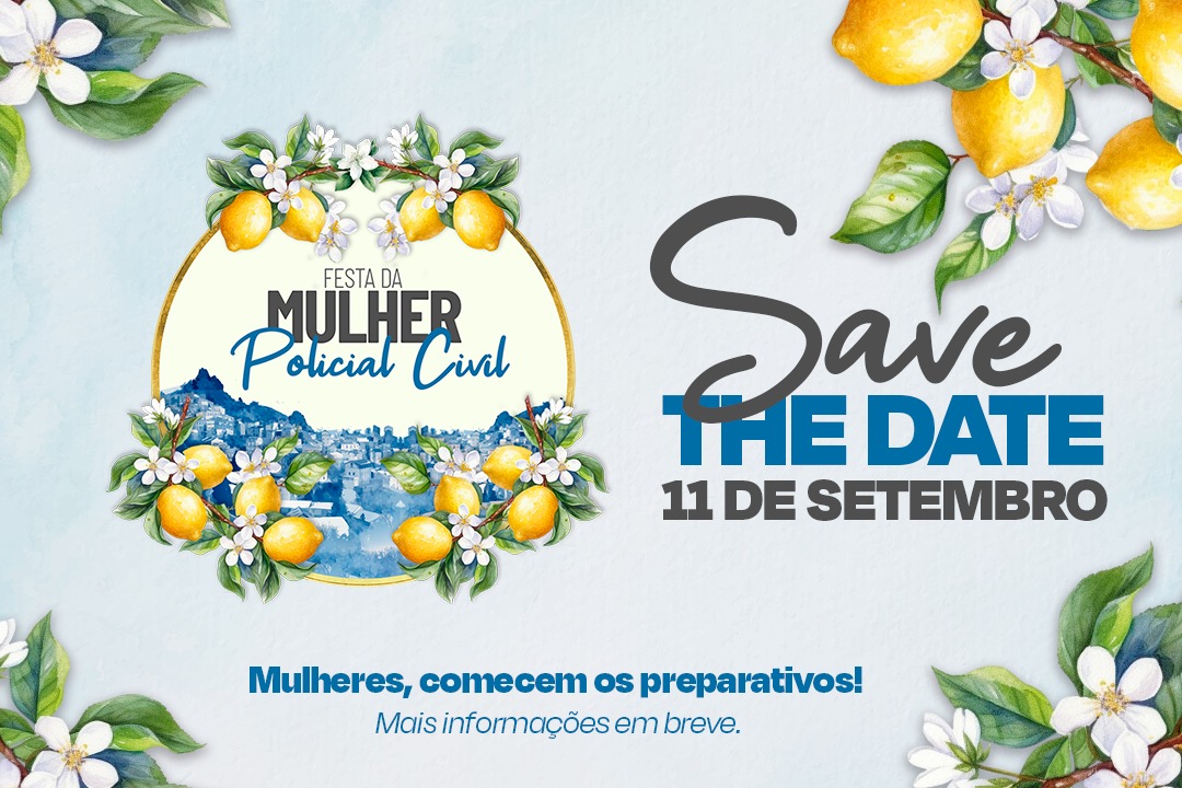 Banner Festa da Mulher Policial