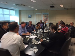 Eric Seba recebeu a diretoria do Sinpol-DF e disse que pode reconsiderar as exonerações