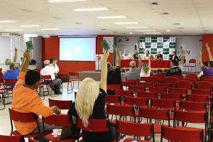 Tanto a prestação de contas quanto a previsão orçamentária foram aprovadas por unanimidade