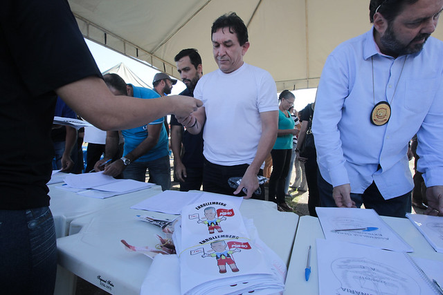 22.08.17 Assembleia Geral Extraordinária na Praça do Buriti.