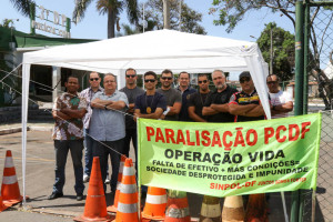 As unidades se organizaram em escalas para blindar o plantão durante os dias de paralisação