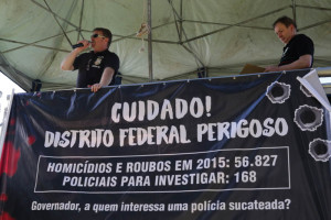 Gaúcho conclamou os mais de quatro mil presentes a manter a união e força em torno da mobilização