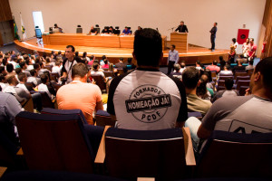 Aprovados lotaram o auditório da Câmara Legislativa (Fotos: Otto Peyerl - Sinpol-DF)