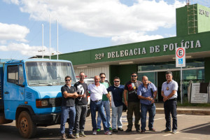 Equipe da 32ª DP recuperou o veículo durante operação