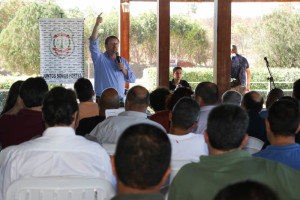Durante o encontro, Gaúcho voltou a criticar a inércia do GDF quanto às reivindicações dos policiais civis