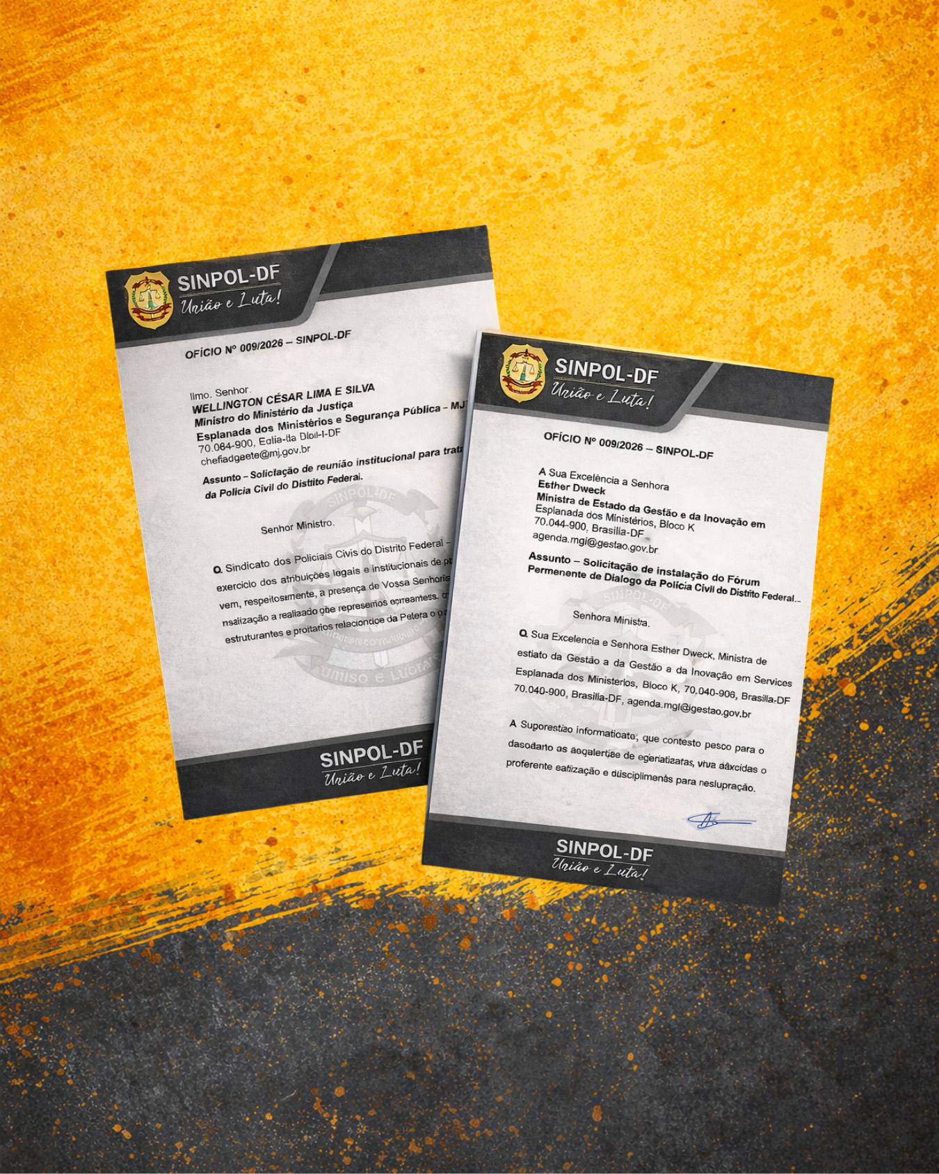 A atuação do Sinpol-DF reafirma o compromisso de fortalecer o diálogo federativo.