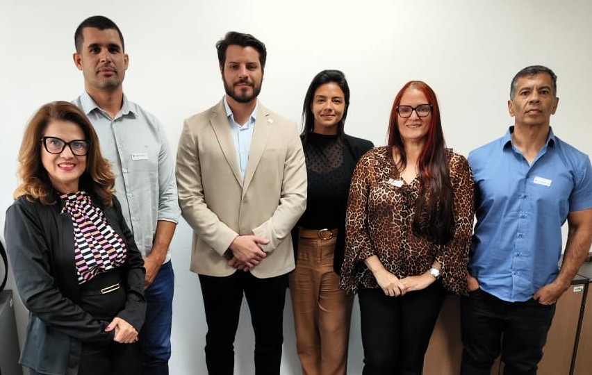 Diretoria foi recebida na sede do Inas-DF | Foto: Arquivo Pessoal