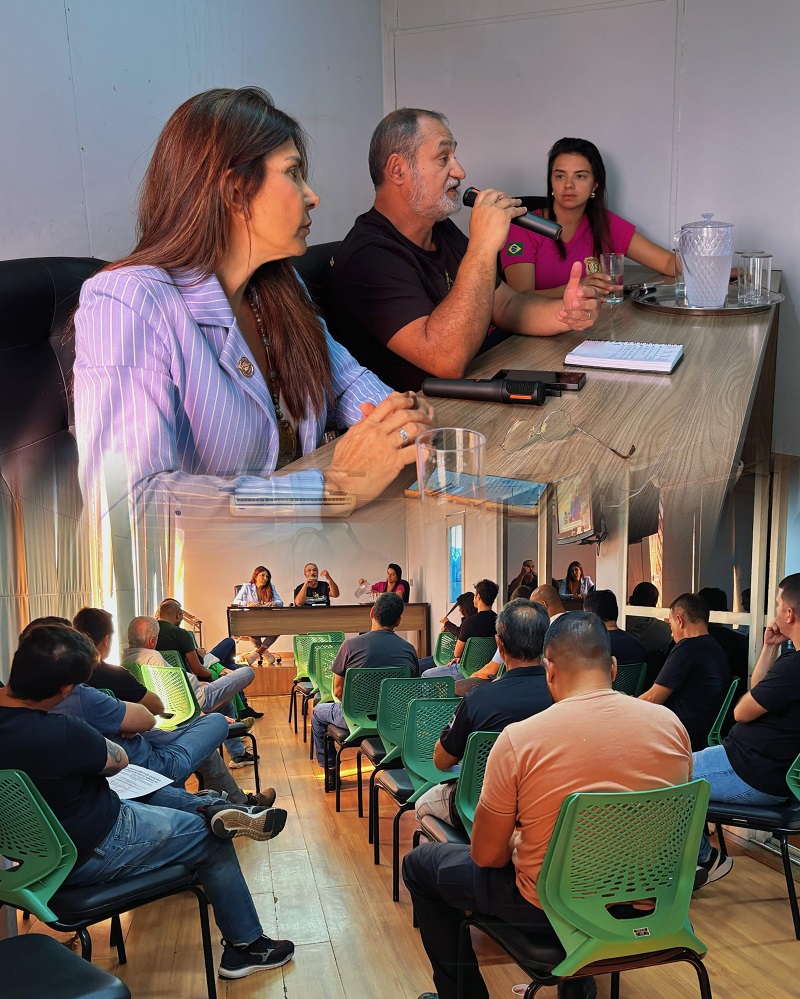 O encontro trouxe atualizações sobre as tratativas do Fórum de Negociação | Foto: Comunicação/Sinpol-DF.