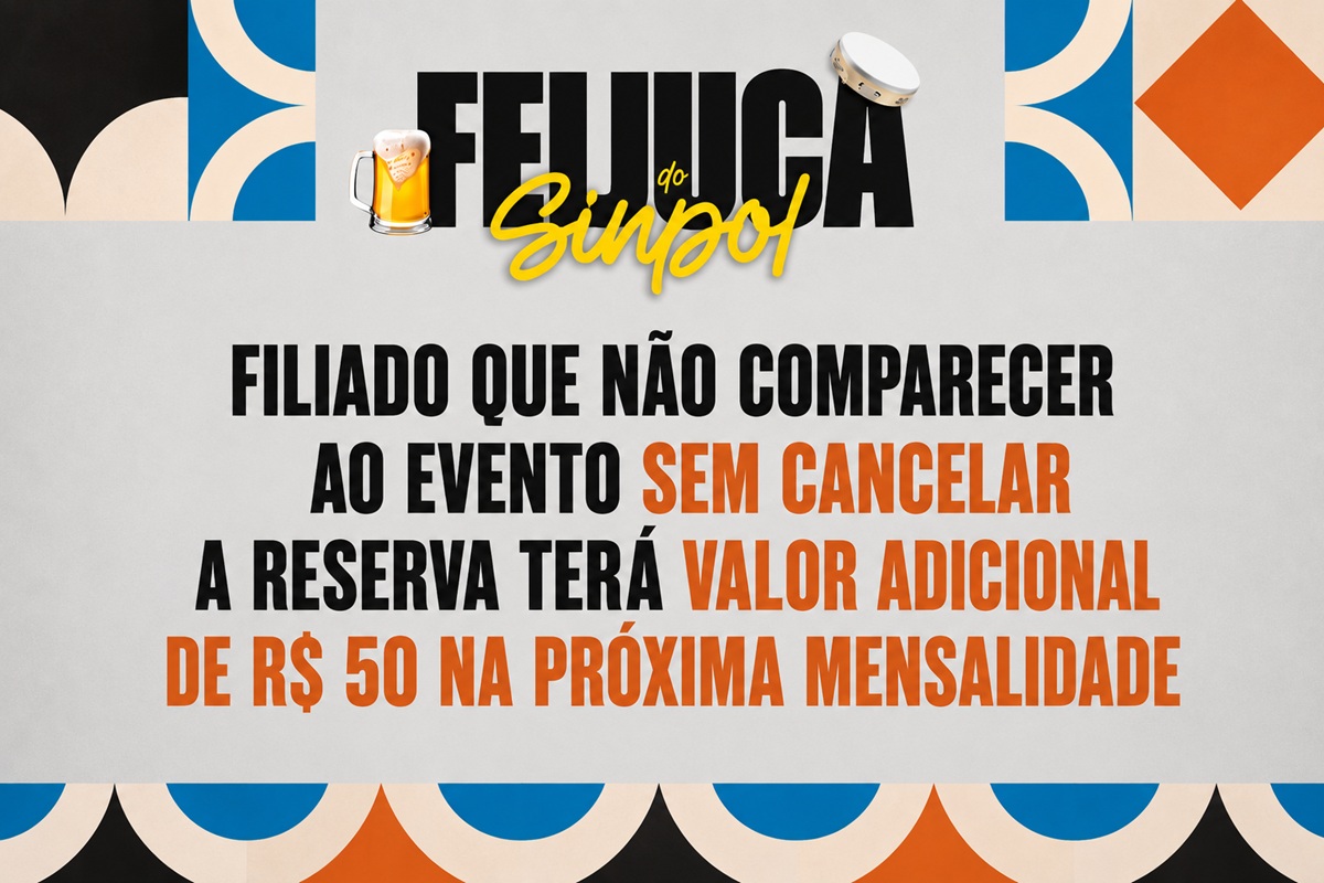 Para cancelar a reserva, basta entrar em contato com o atendimento do sindicato pelo telefone | Foto: Criação Sinpol-DF