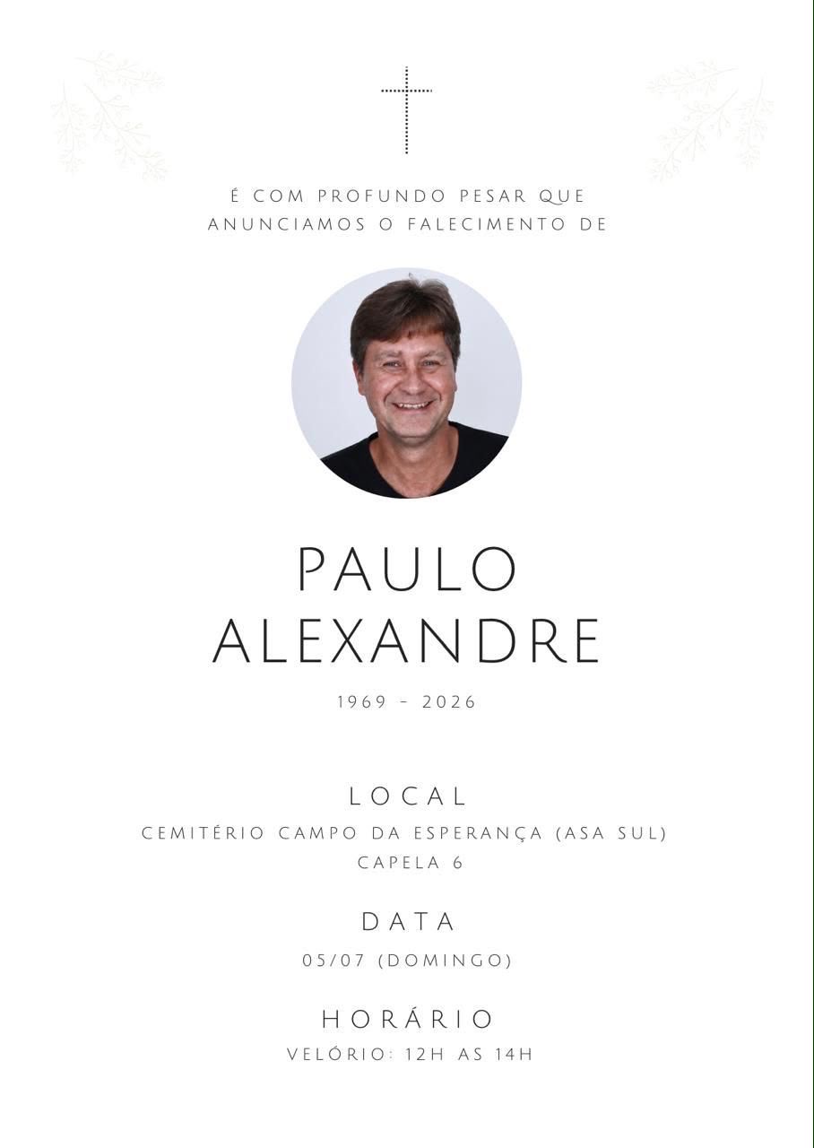 Descanse em paz.