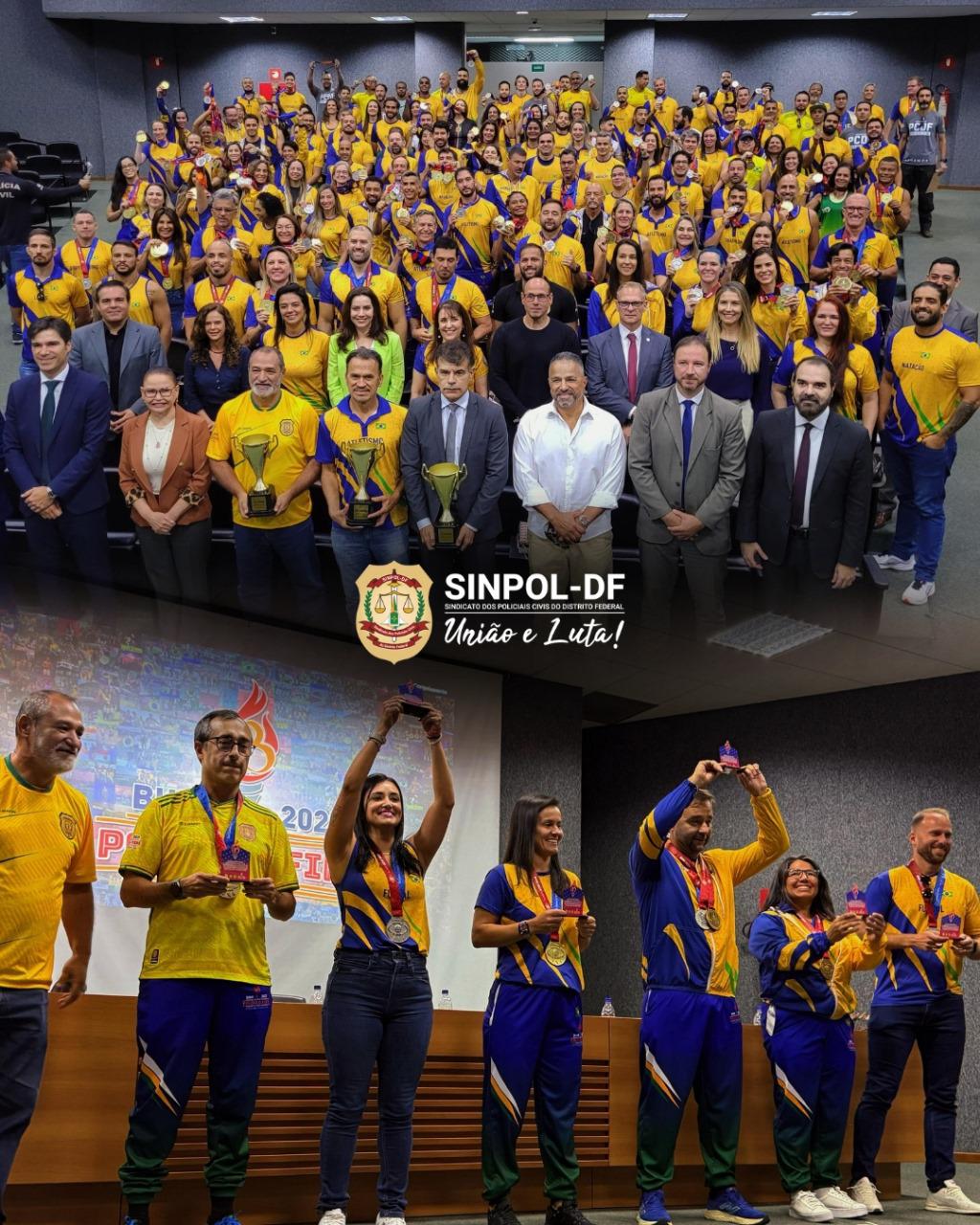 PCDF homenageia atletas campeões mundiais no WPFG 2025