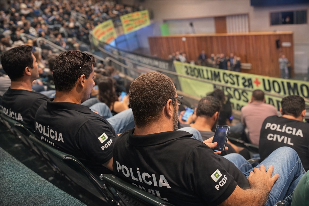 Sinpol-DF convocou categoria para acompanhar aprovação do projeto na CLDF | Foto: Comunicação Sinpol-DF