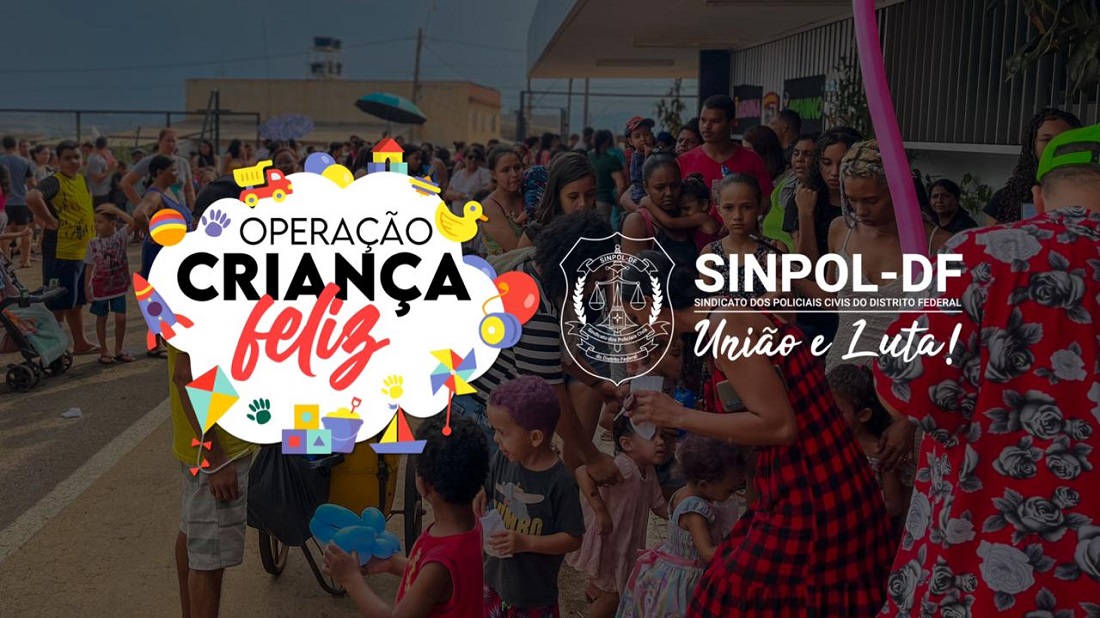 Sinpol-DF lança Rifa Solidária: doação e prêmios em apoio ao Dia das Crianças