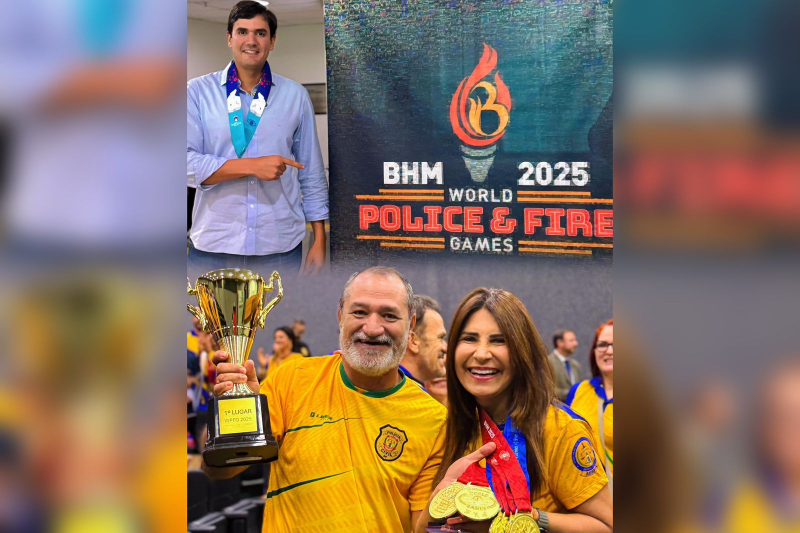 PCDF homenageia atletas campeões mundiais no WPFG 2025 EUA - Sinpol ...