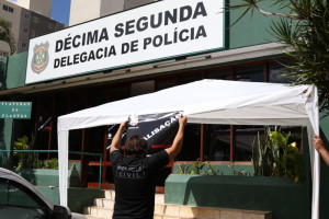 Policiais civis reivindicaram as condições para que possam prestar um trabalho de excelência à população do DF