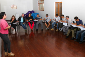 As aulas de inglês foram iniciadas no dia 10 deste mês (Fotos: Paulo Cabral/Sinpol-DF)