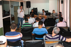 Reunião aconteceu do auditório do sindicato, em sua sede da Asa Norte (Fotos: Paulo Cabral/Sinpol-DF)