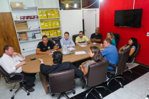 Diretoria da ABPC foi recebida pela diretoria no Sinpol-DF(Fotos: Paulo Cabral/Sinpol-DF)